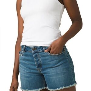 PRANA BUXTON SHORT IN TRUE BLUE WASH